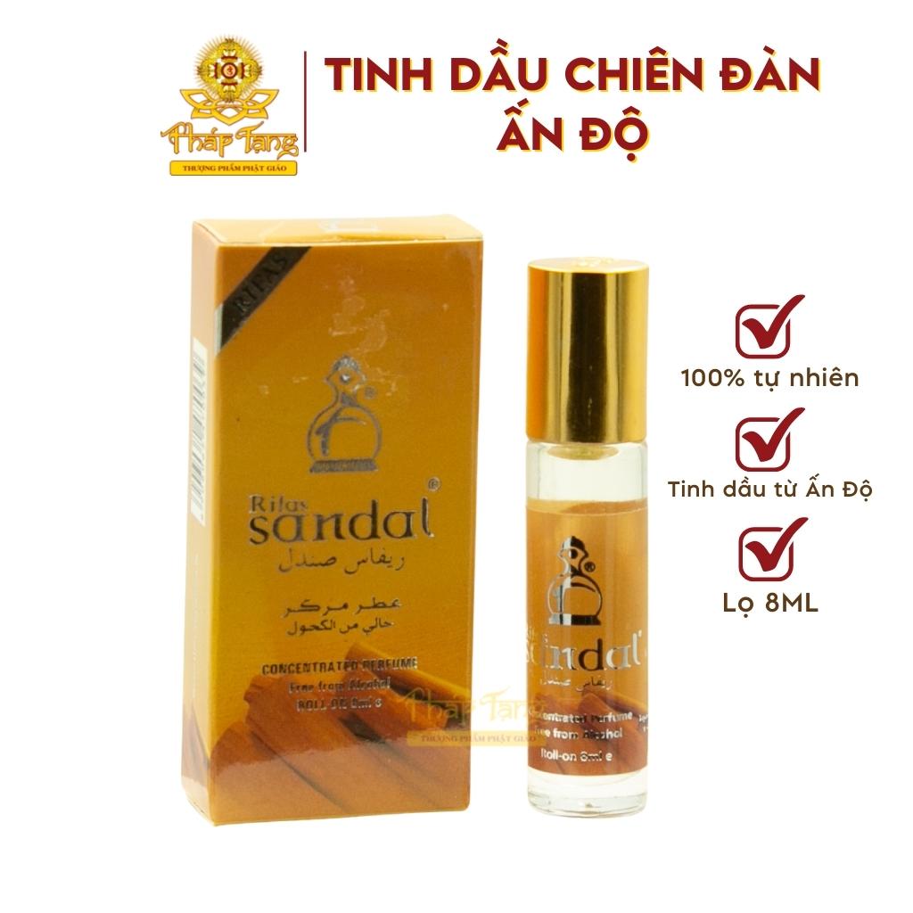 Tinh dầu chiên đàn ấn độ lọ 8ml - pháp tạng