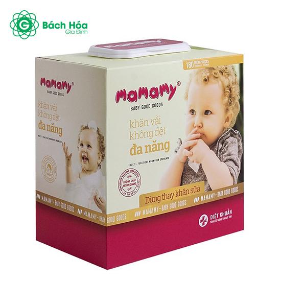 Khăn Khô Đa Năng Mamamy 180 Tờ