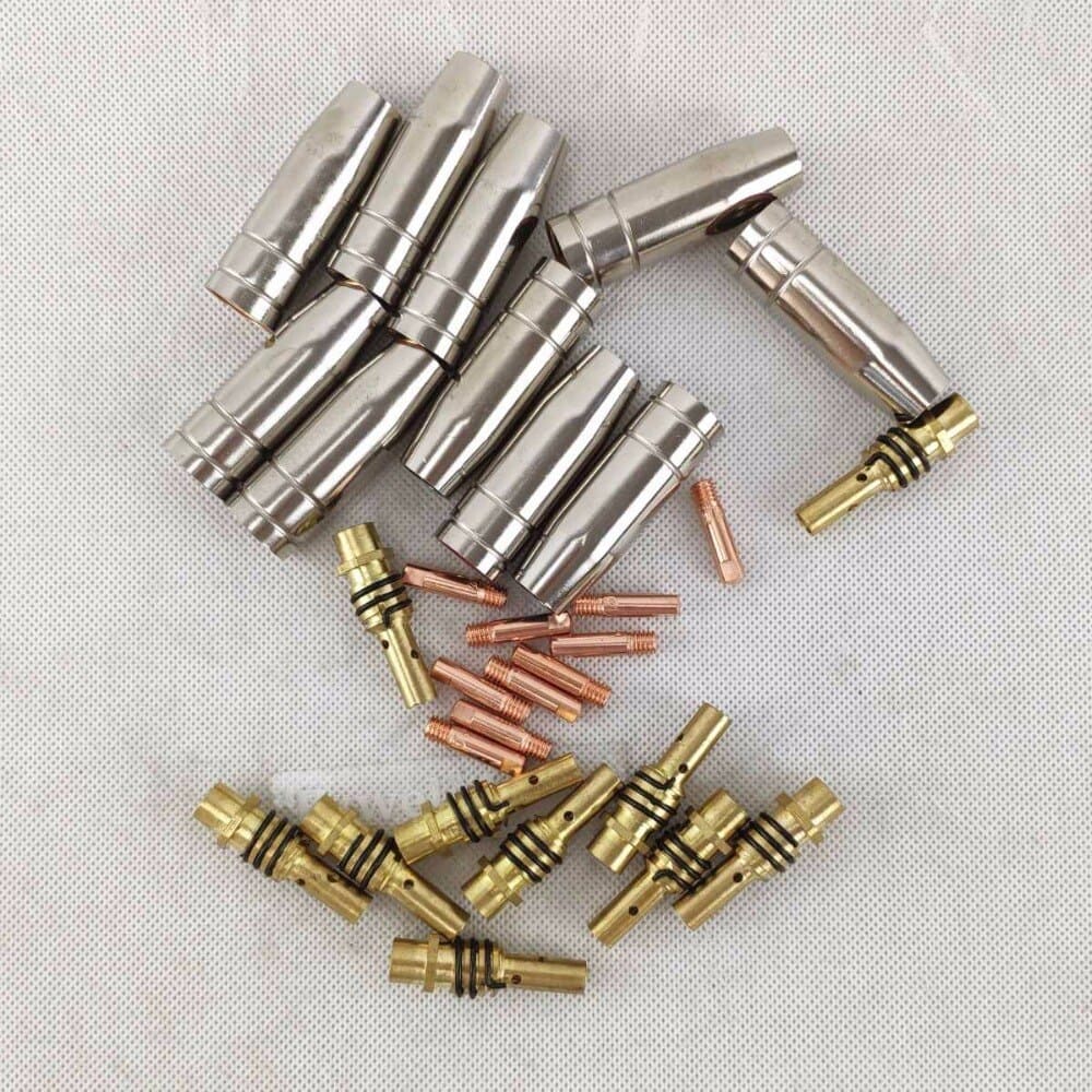 Combo phụ kiện hàn mig/mag 15AK M6x25x0.8, 0.9,1.0mm - Phụ kiện hàn mig