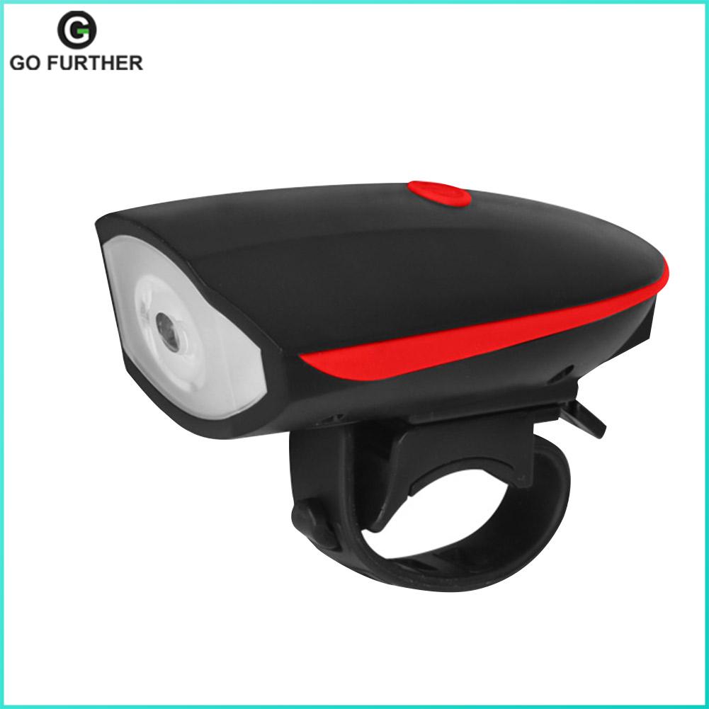 Xe đạp đèn pha, còi led xpg 3 chế độ chống nước xe đạp leo núi phía trước đèn pin