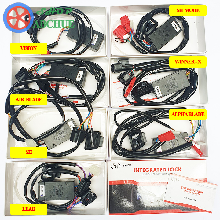 Mạch công tắc tắt đèn xe honda đời mới kèm công tắc passing nhấp nháy đèn pha