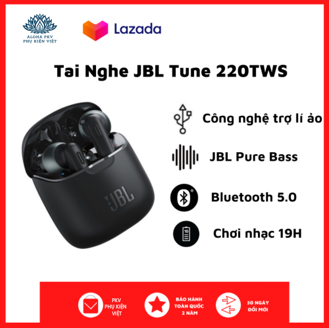Tai nghe Bluetooth True Wireless JBL Tune 220