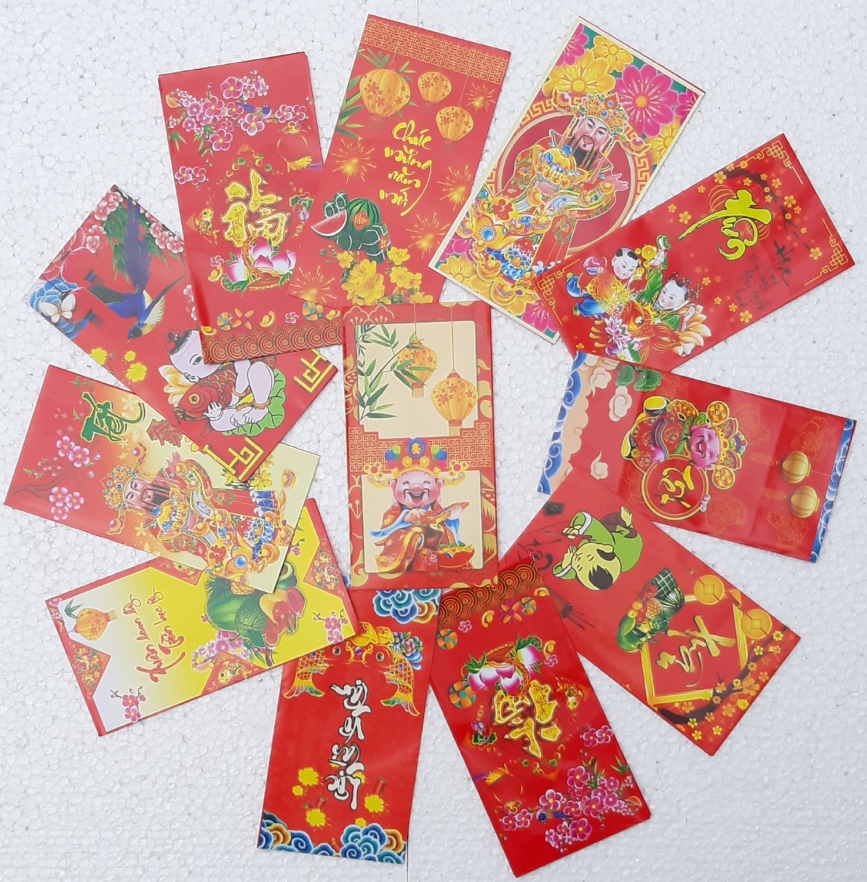 Combo 06 Bao lì xì - shop giao ngẫu nhiên