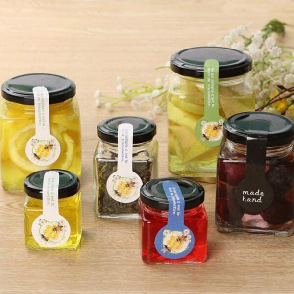 COMBO 6 HŨ THỦY TINH VUÔNG 100ML ĐỰNG THỰC PHẨM, CHƯNG YẾN, CAO