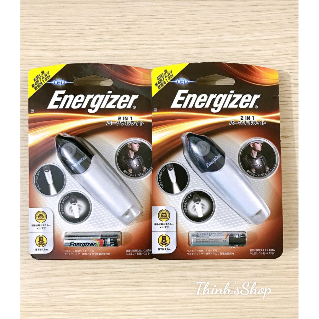 Combo 02 đèn led cá nhân energizer personal light