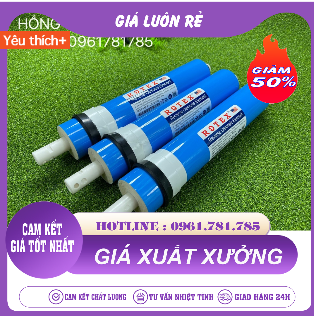 Màng lọc ro rotex 75g - dùng cho máy lọc nước ro