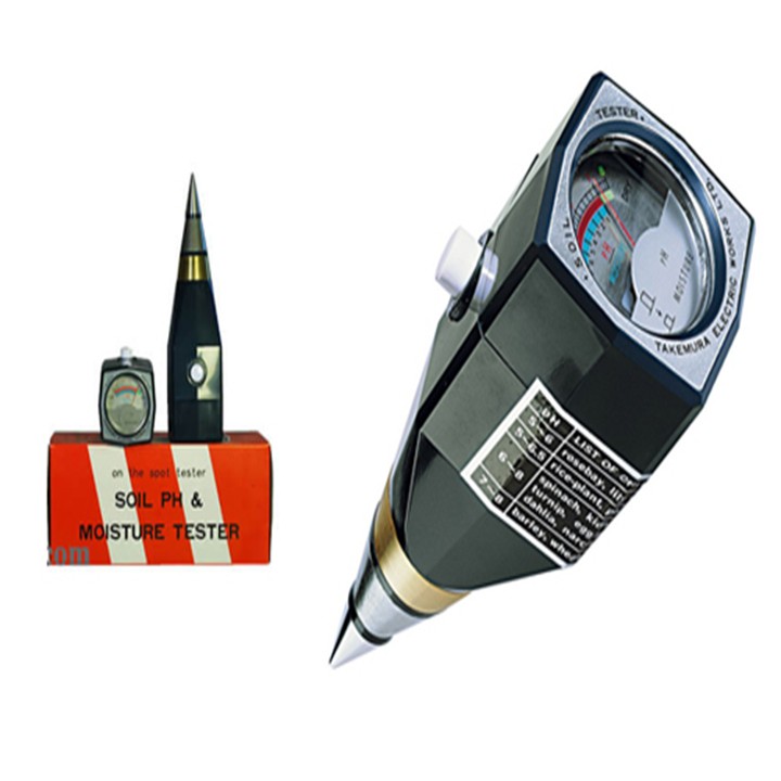 Takemura DM 15 đồng hồ đo pH và độ ẩm đất