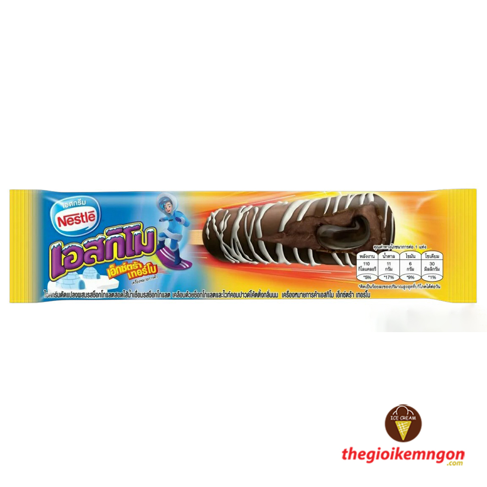Kem socola sữa Nestle Eski Extra Turbo Stick 50g