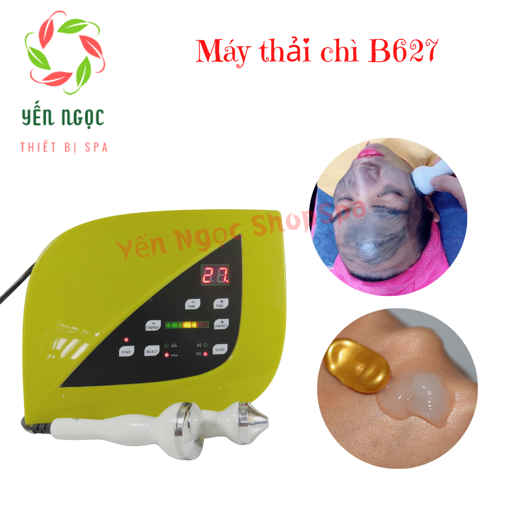 Máy thải chì B627, thải chì hút độc tố cho spa, thẩm mỹ viện