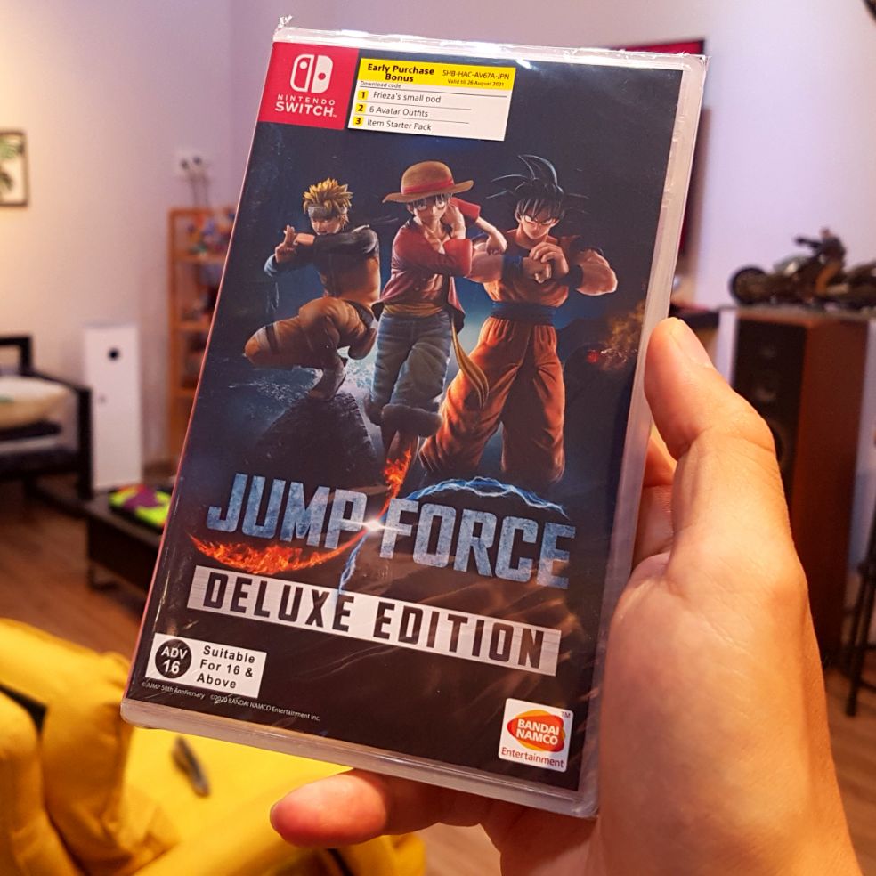 Thẻ Game Jump Force : Deluxe Edition - Nintendo Switch