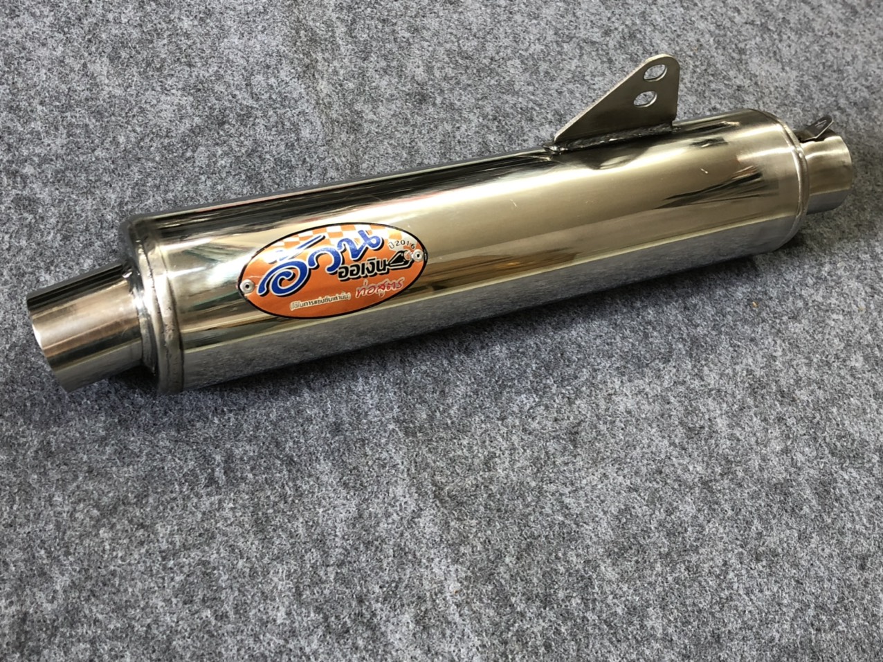 Lon Pô CB Thailan Full inox siêu xịn Dành gắn nhiều dòng xe
