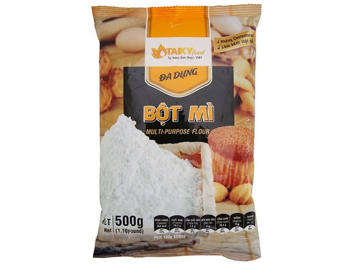 Bột mì đa dụng tài ký gói 500g