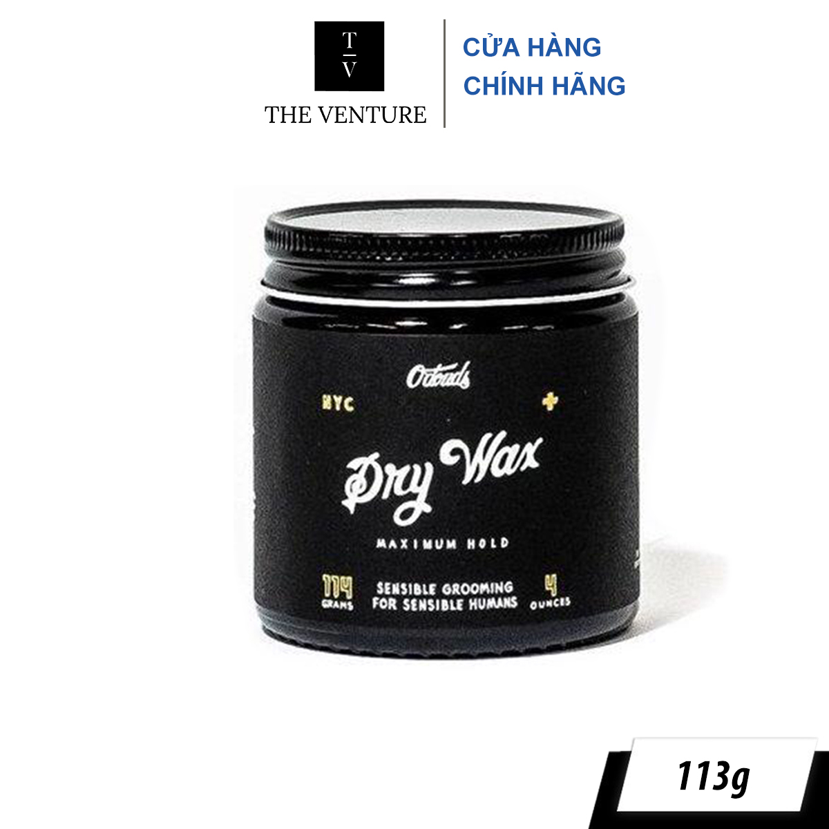 Sáp vuốt tóc nam o'douds dry wax chính hãng - 113 gram