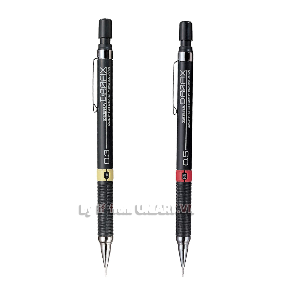 Bút chì bấm cơ khí Zebra DraFix (DM-300) JAPAN