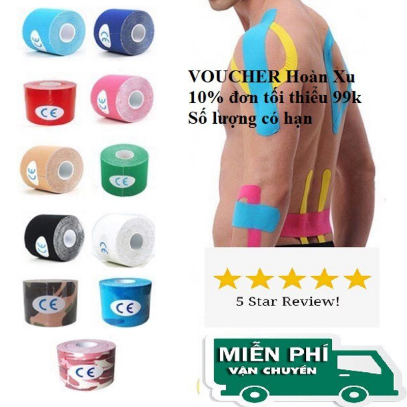 Băng dán cơ thể thao, Băng keo thể thao, Băng keo bóng đá, Băng keo bóng truyền, Băng keo trấn thương