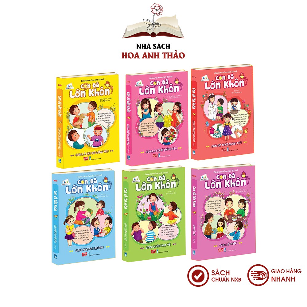 Sách - Con đã lớn khôn dành cho trẻ 5-12 tuổi