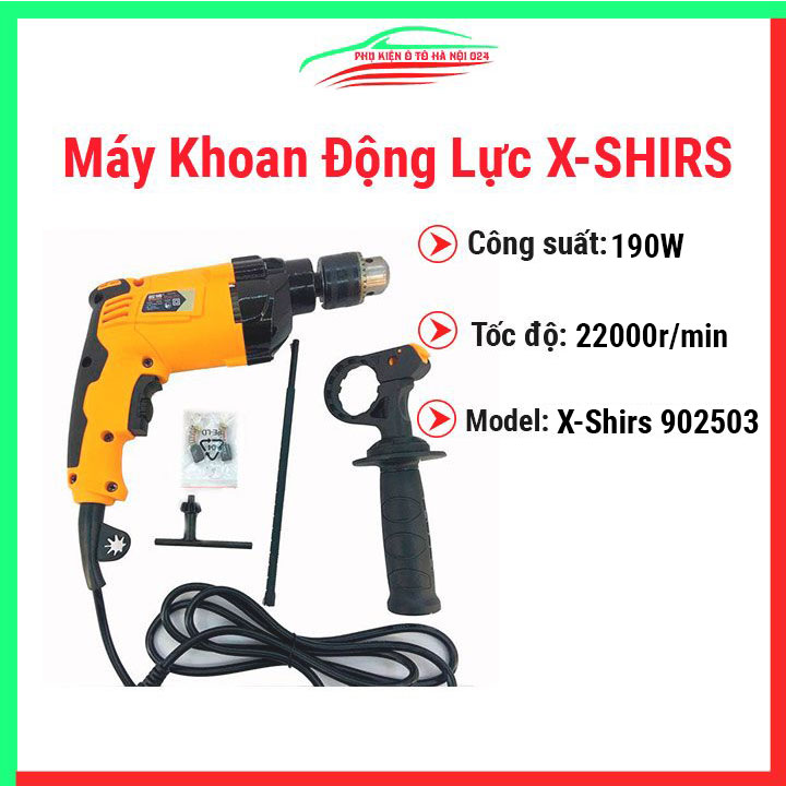 Máy khoan mài x-shirs 902503 190w 22000 vòng/phút kẹp trục 0.25-3.2mm ứng dụng rộng rãi