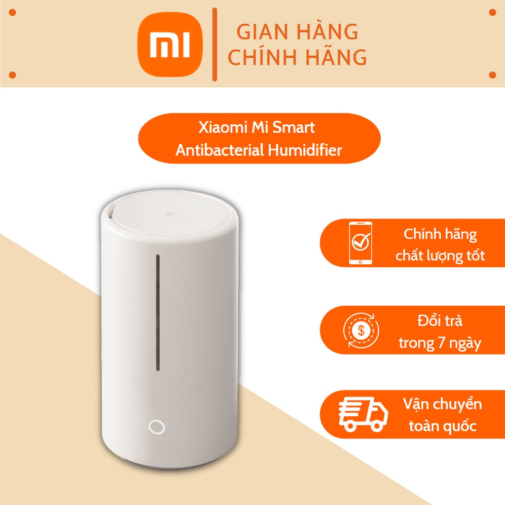 Máy phun sương tạo độ ẩm Xiaomi - Mi Smart Antibacterial Humidifier, Máy tạo độ ẩm diệt khuẩn Xiaomi