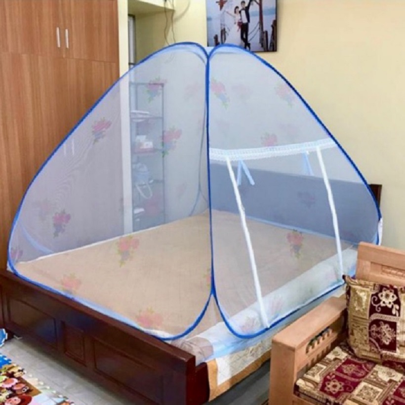 Màn 2m2 - màn chụp chống muỗi tự bung - hàng việt nam