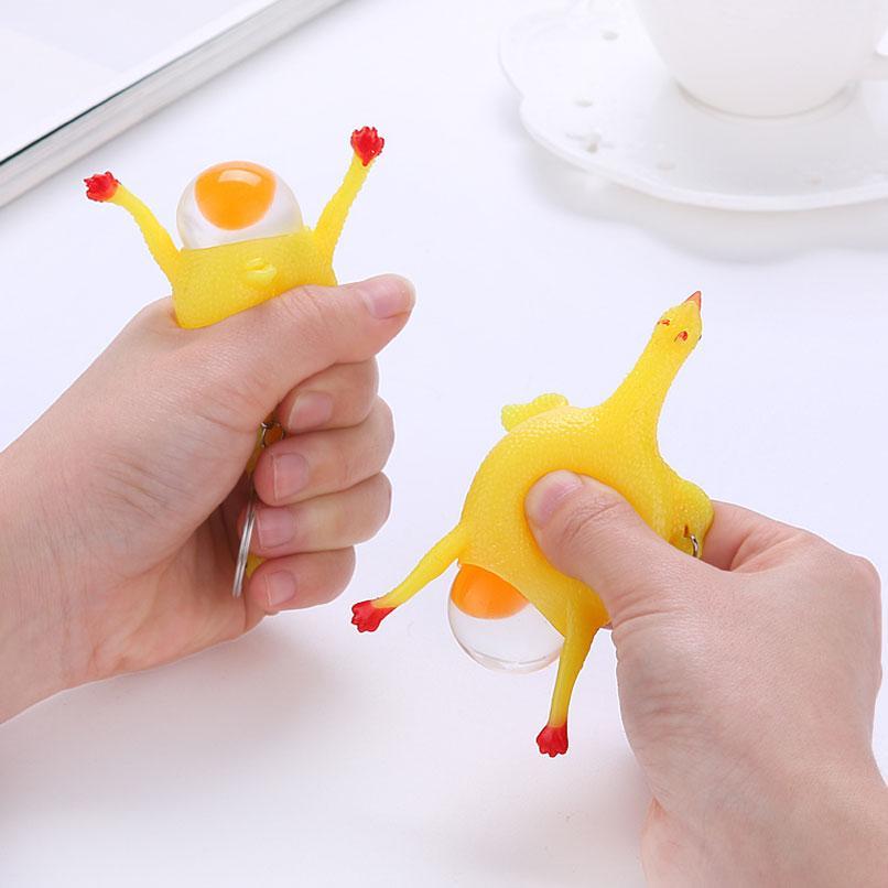 Combo 2 Móc khóa gà đẻ trứng dễ thương