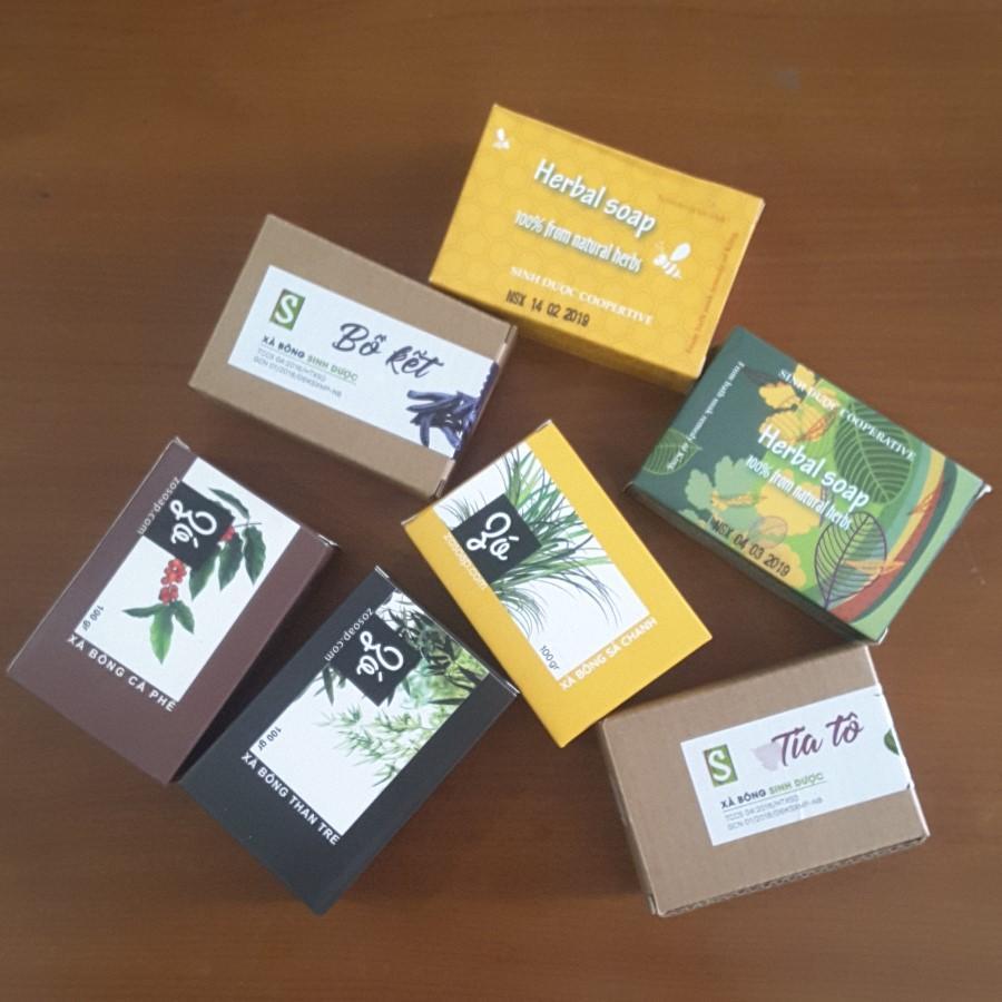 Xà bông thảo dược tự nhiên HTX Sinh Dược - NPP Tâm Dược Thảo