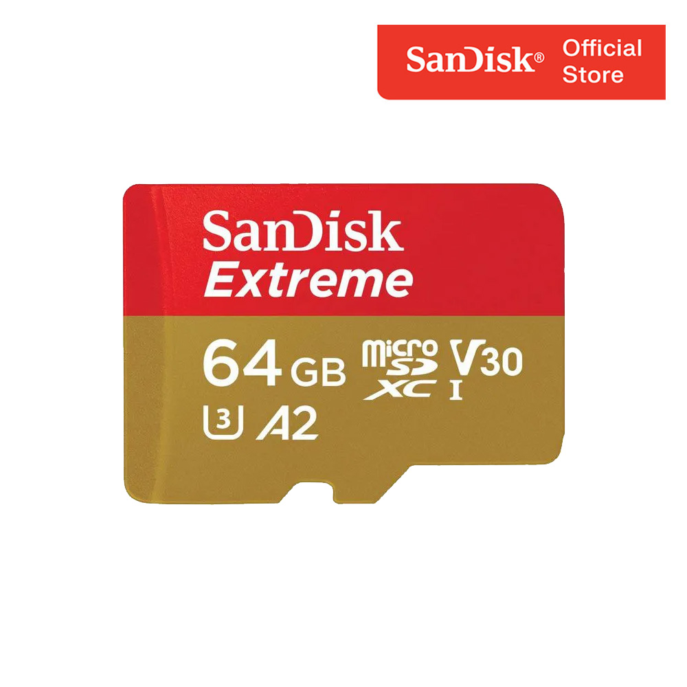 Thẻ Nhớ MicroSDXC SanDisk Extreme V30 A2 64GB 170MB/s SDSQXAH-064G-GN6MN