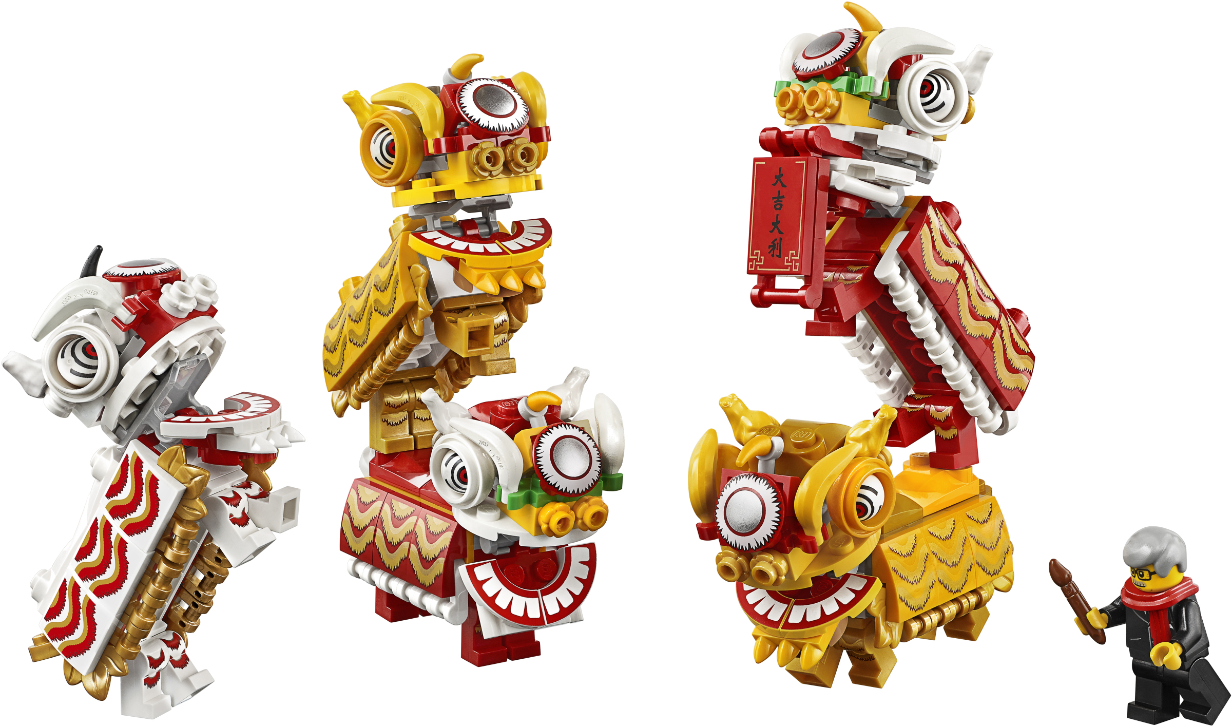 80104 LEGO Chinese Lion Dance - Múa Lân | Lazada.vn