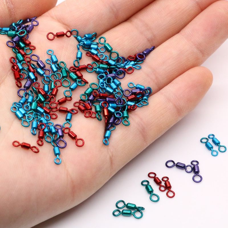 KHOÁ LINK MANI, KHOÁ 8 ĐẸP TẢI TRỌNG CAO - PHỤ KIỆN LÀM TRỤC CÂU CÁ - ĐỒ CÂU ĐỨC LÂM