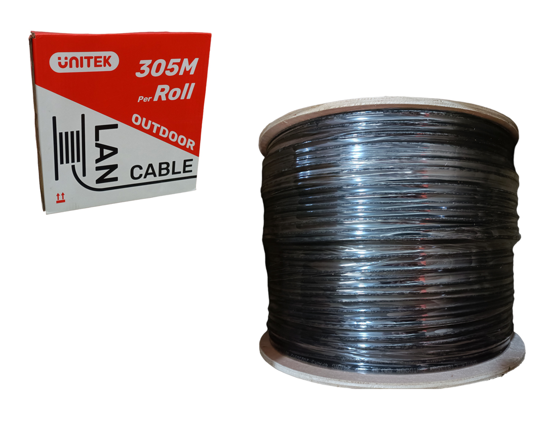 CÁP MẠNG NGOÀI TRỜI CUỘN  305M UTP CAT5 C18137GY UNITEK