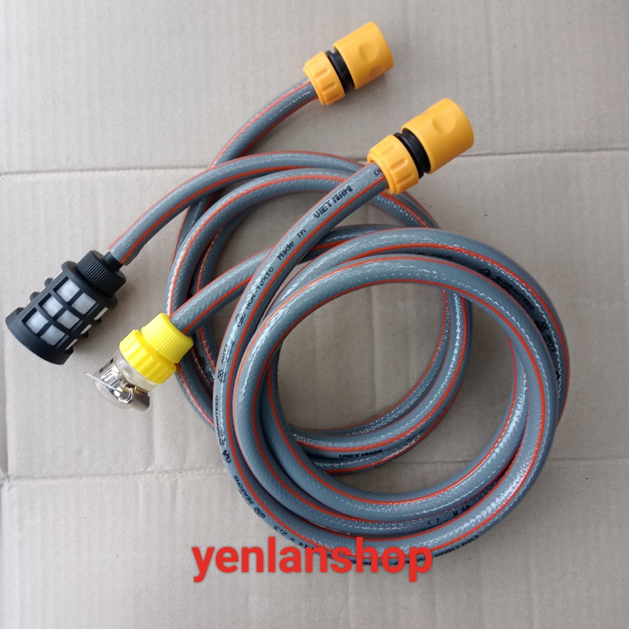 Bộ dây hút đầu vào máy rửa xe cao áp dài 2m; 3m loại dây đẹp
