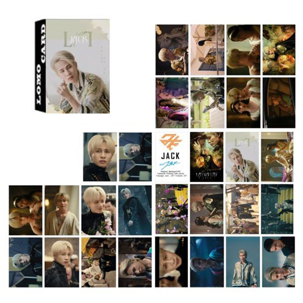 Lomo card jack j97 - mv lay la lay - 1 hộp 30 ảnh