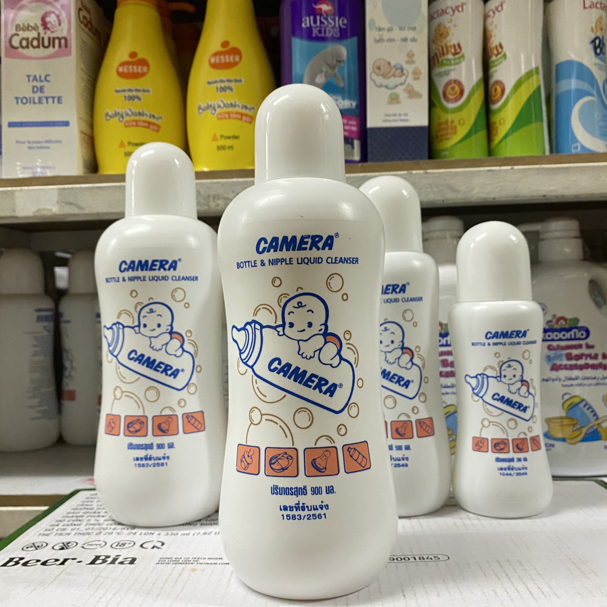 NƯỚC SÚC BÌNH SỮA CAMERA 900ML-500ML-250ML