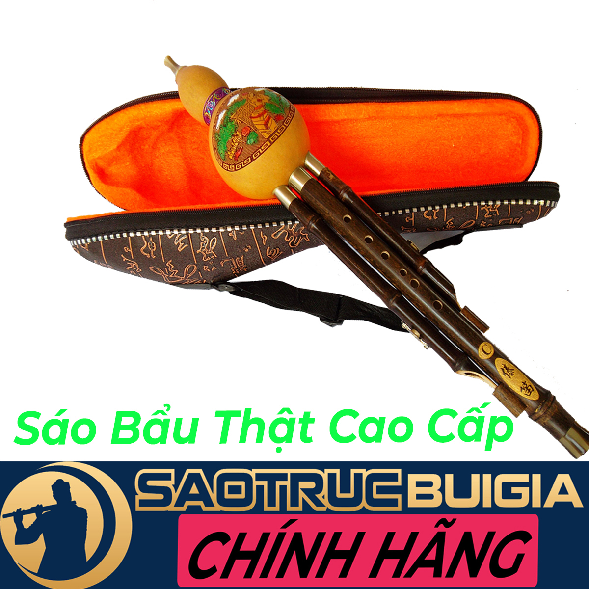 Sáo bầu thật - chất lượng tốt - sáo trúc bùi gia
