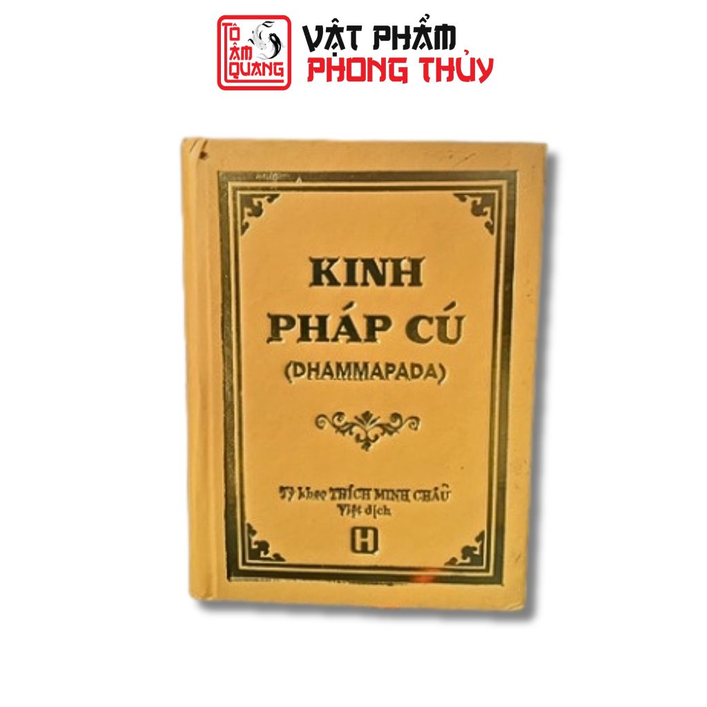 Sách - kinh pháp cú - bìa cứng bỏ túi - tô tâm quang