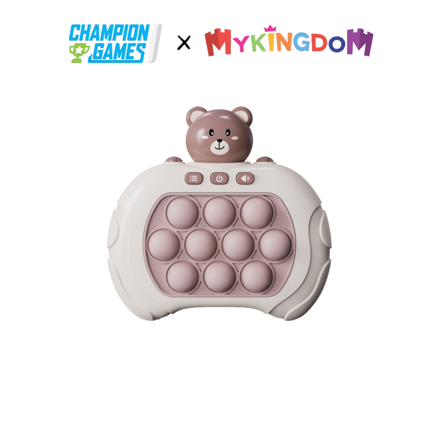  Đồ Chơi Trò Chơi Pop It 200 Cấp Độ Gấu Teddy CHAMPION GAMES CPGJH04 