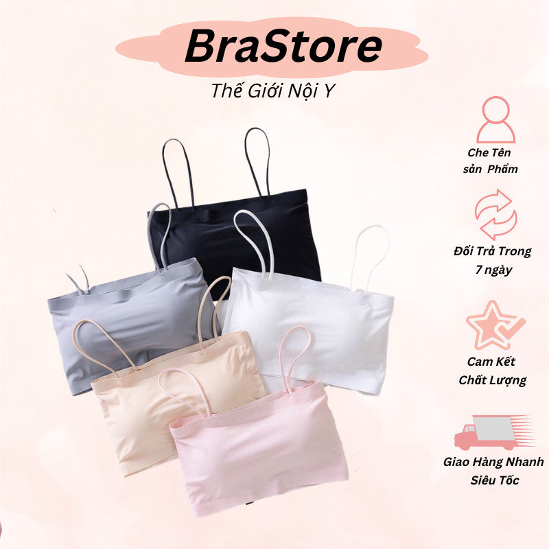 Áo bra quây trơn 2 dây