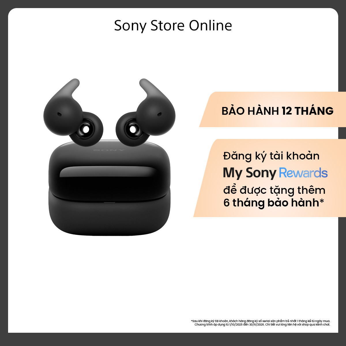  Tai nghe không dây Sony Linkbuds Open  New 2024  