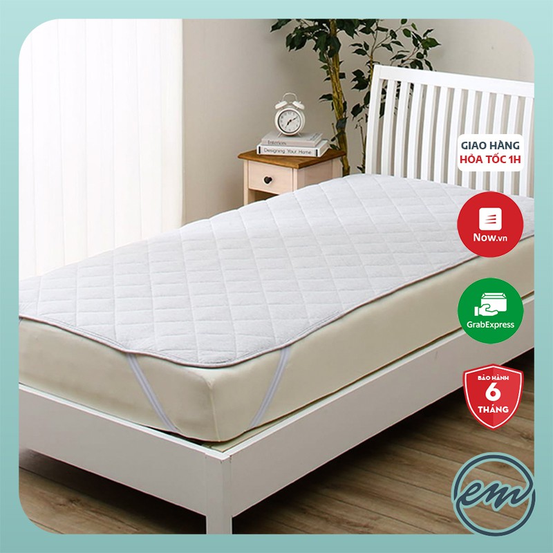 Drap bảo vệ nệm topper - Hàng xuất Nhật