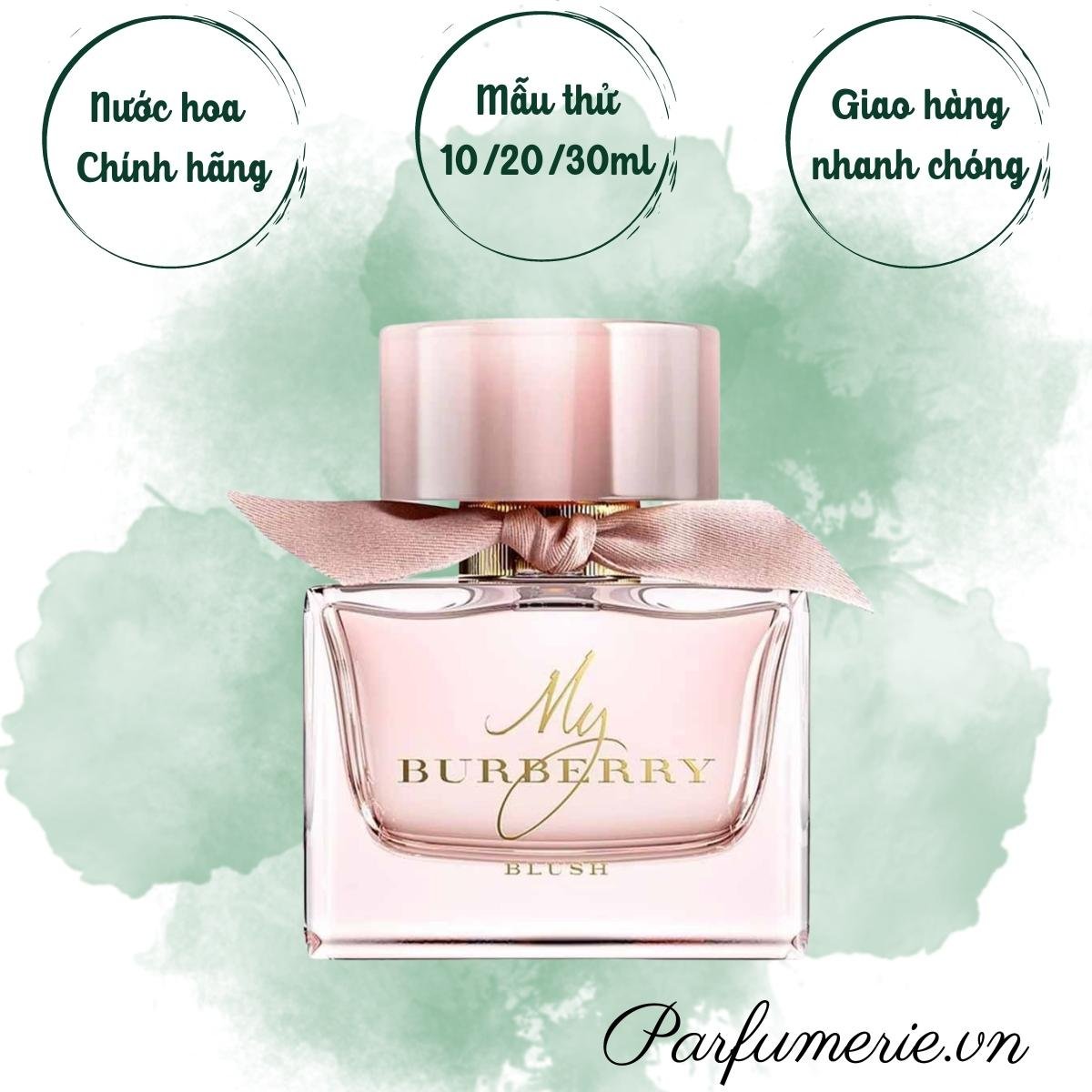 Mẫu thử nước hoa my bbr blush edp; nước hoa nữ thanh lịch, sang trọng, quyến rũ