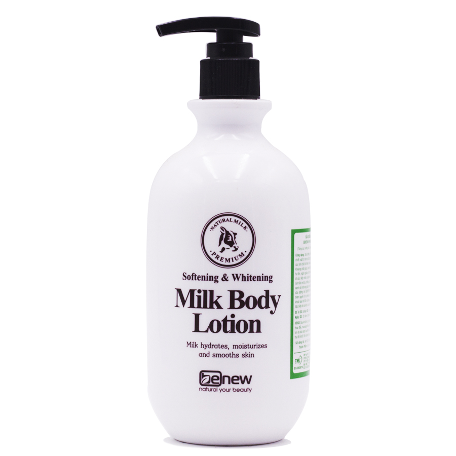 HCMSữa dưỡng thể cấp ẩm sáng mịn da Benew Milk Body Lotion 450ml