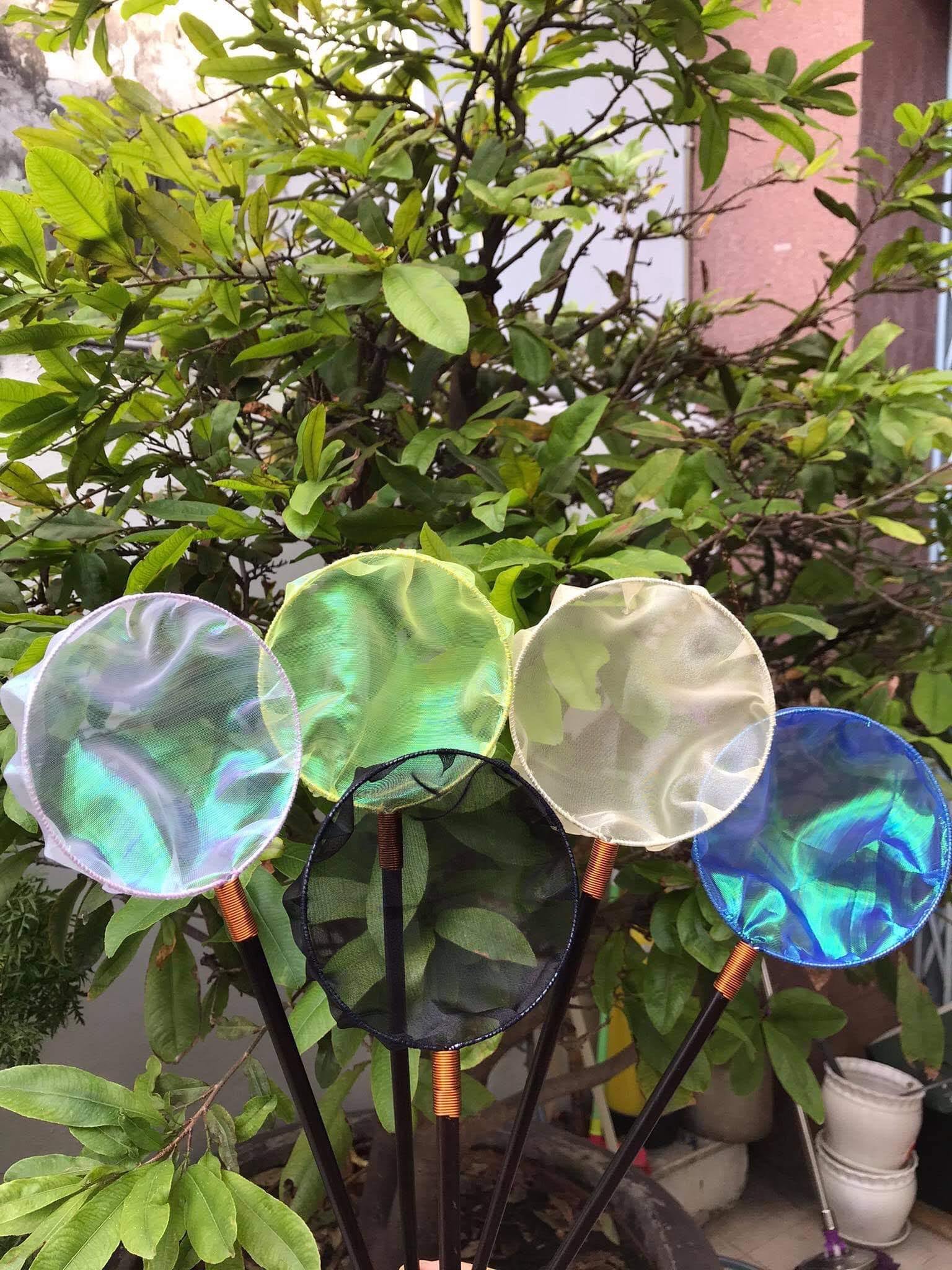 Vợt vớt cá chuyên dụng guppy 7 màu, đa màu sắc, show cá bao đẹp