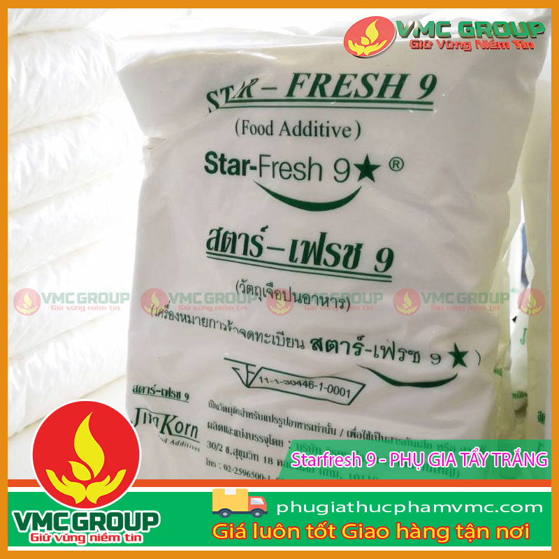 1KG Star Fresh 9 Chất tẩy trắng thực phẩm, các sản phẩm nông sản