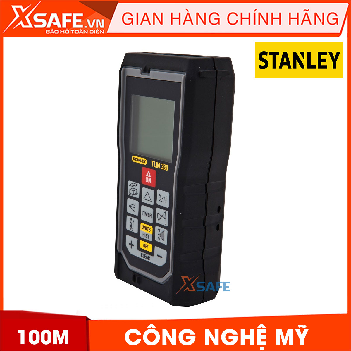 Máy đo khoảng cách tia laser tlm330 stanley stht1-77140 100m. máy đo khoảng cách laser stanley công
