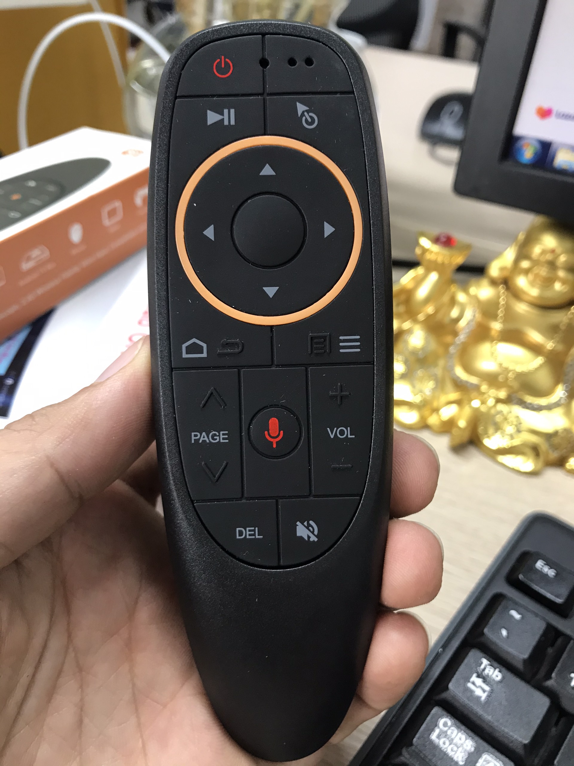 Điều Khiển Chuột Bay Tìm Kiếm Giọng Nói GSpro+ Dùng Cho Tivi Box