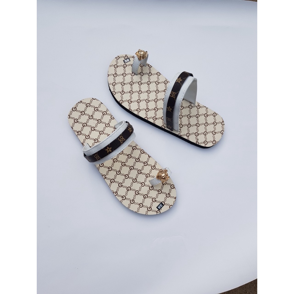 [FREESHIP + HOÀN TIỀN 50K] sandal đồng nai dép xỏ ngón nam và nữ đế g kem quai phối màu