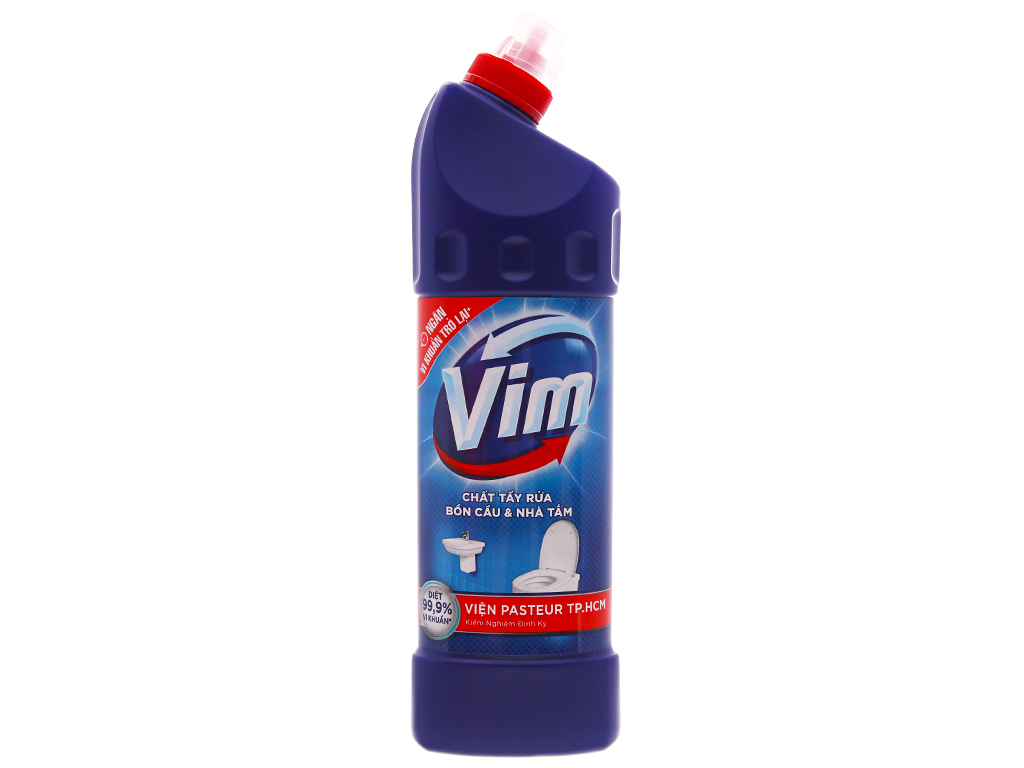 Nước tẩy bồn cầu & nhà tắm VIM diệt khuẩn 900ml