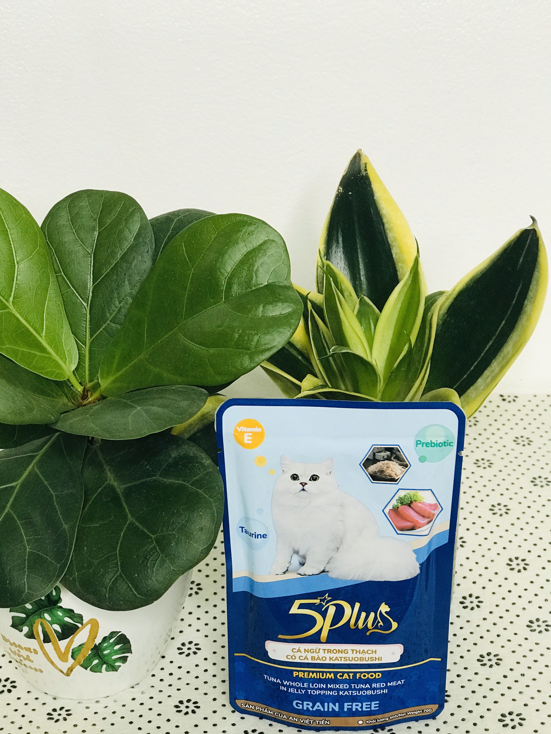 Pate 5Plus Gói 70g - Kích Thích Vị Giác Cho Mèo