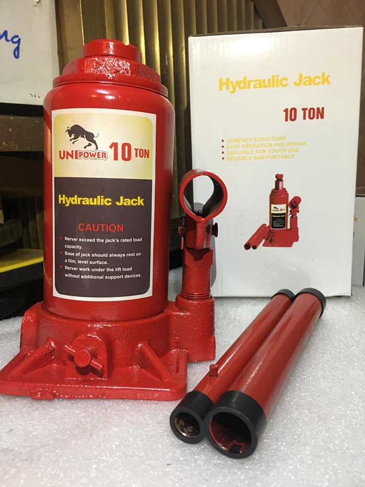 kích thủy lực ô tô 10 tấn, con đội ô tô 10T hito