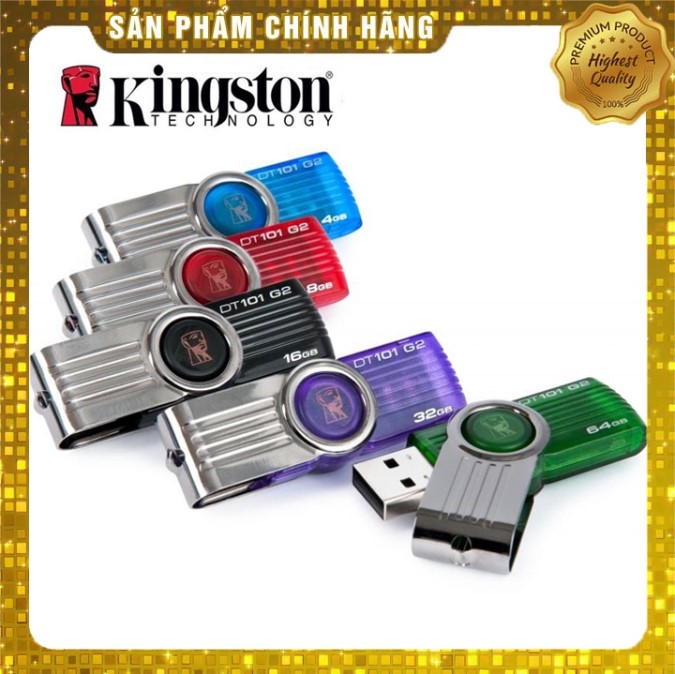 Usb kingston datatraveler 101 2gb/4gb/8gb/16gb/32gb