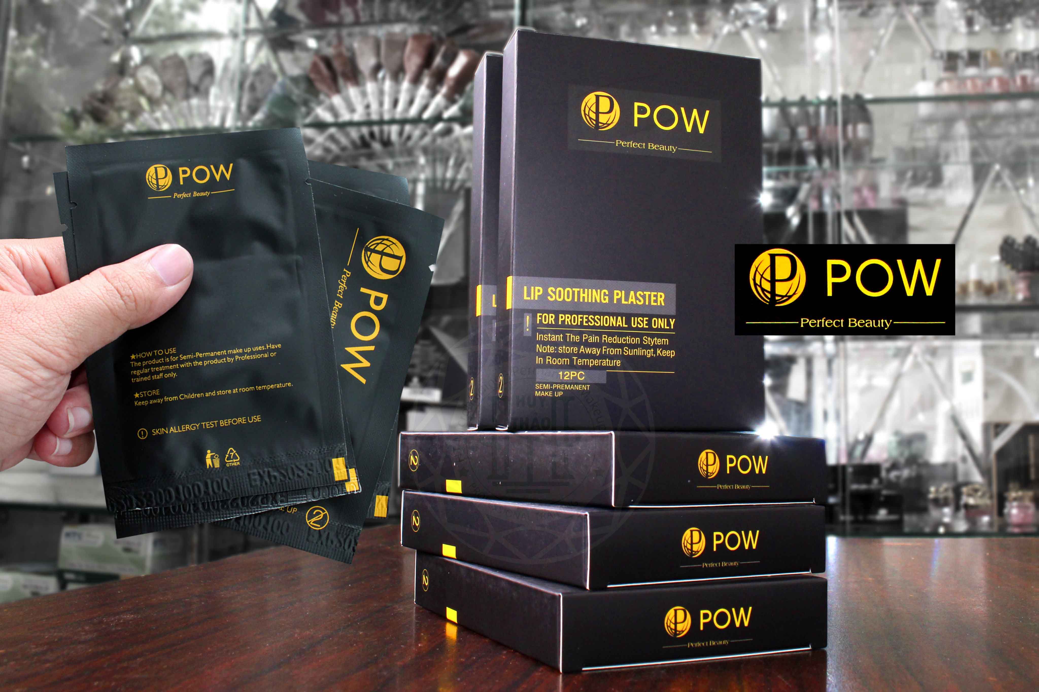 Bán giá gốc-miếng dán môi pow-dùng trong phun xăm thẩm mỹ-hộp 12 miếng